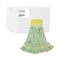 Boardwalk Large Looped-End Wet Mop, Green, Cotton/Synthetic, PK12, BWK1200LCT BWK1200LCT - alternate 4